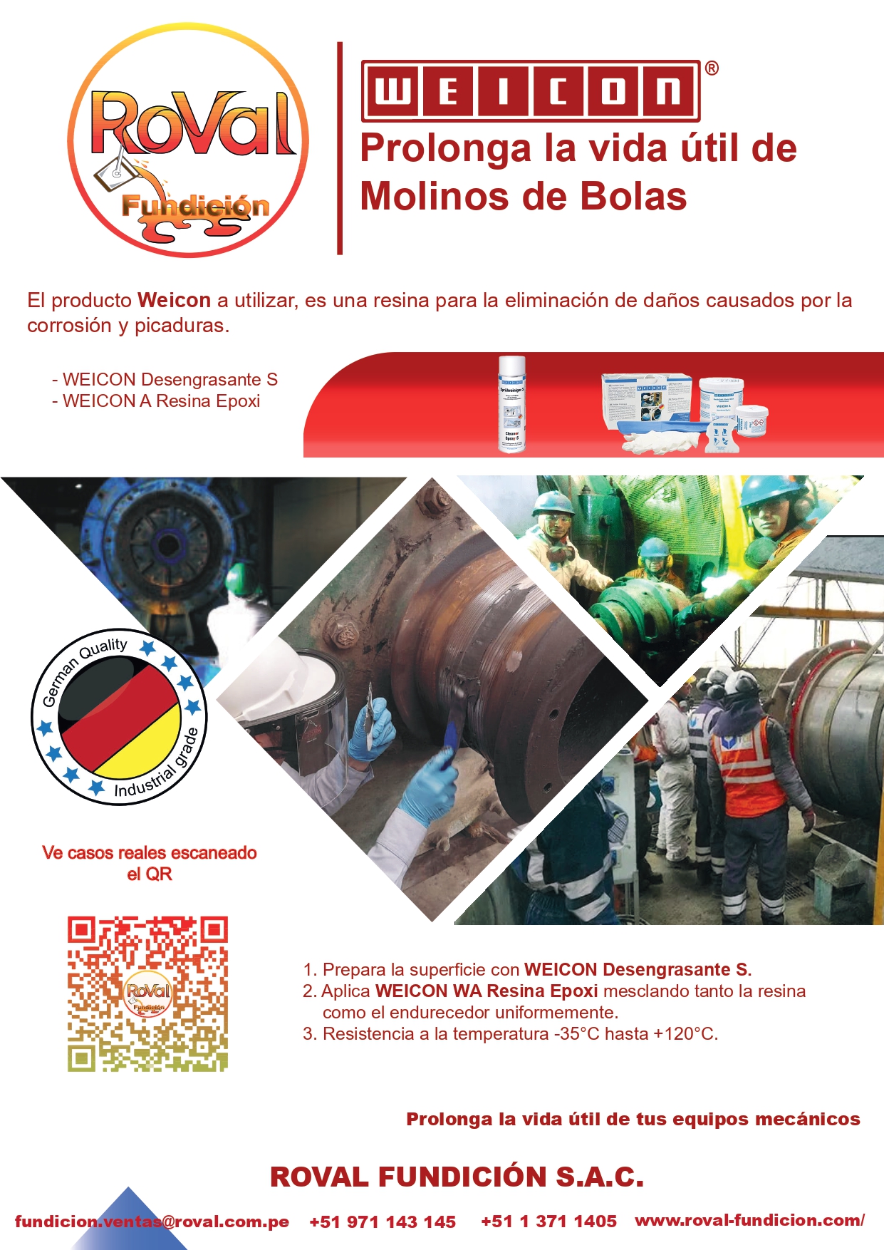 2021-10-01 RF Reparacion de Molino de Bolas Trunnion